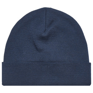 CUFFIA BERRETTA CON RISVOLTO 100% COTONE BLU MADE IN ITALY