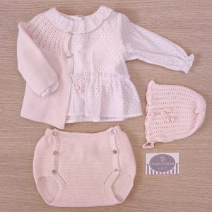 Completo Mebi – Pizzo San Gallo e Rosa