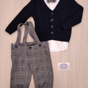 Completo Bufi – Blu/Panna Corto