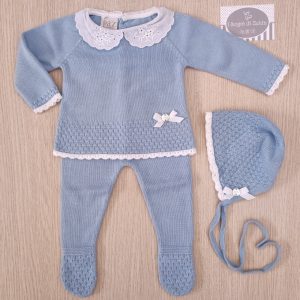 Completino nascita Paz Rodriguez – Aquamarine/White