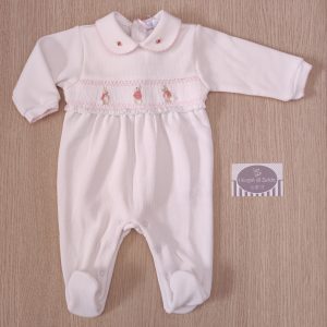 Tutina Mini-la-Mode – The Flopsy Bunnies by Beatrix Potter – Bianco/Rosa