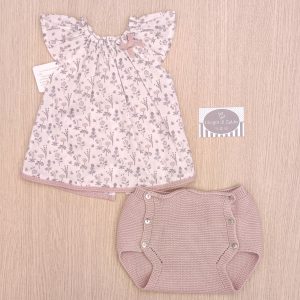 Completo corto Mebi – Fiorellini