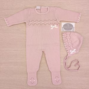 Tutina nascita Paz Rodriguez – Pink Makeup/Cream