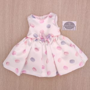 Abito Cerimonia Bambina Ambarabà – Macarons Raso