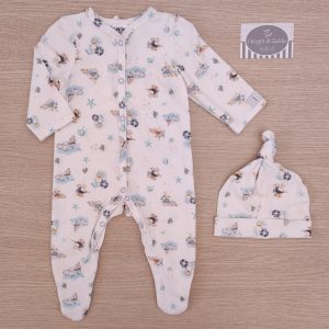 Tutina Marine Bambù – Jamiks con cap.