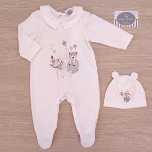 Tutina nascita Orsetto – Jamiks con cap.