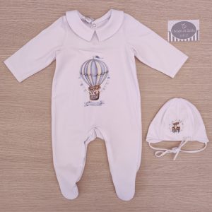 Tutina nascita Mongolfiera – Jamiks con cap.