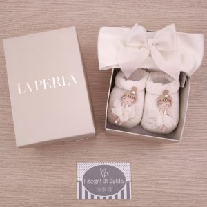 Set Scarpine e fascetta La Perla – Le Grand Ballet Panna – Ballerina
