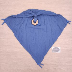 Mussola Doudou con dentaruolo in Legno – Wedoble – Avion