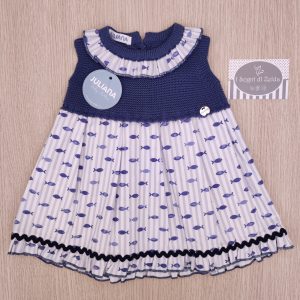 Abito Juliana – Pesciolini Blu Maglia