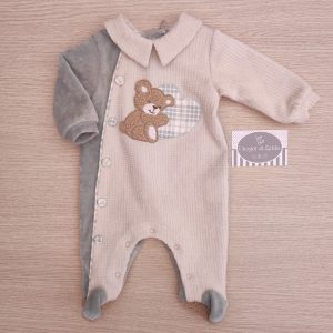 Tutina nascita Orsetto Cuore Verde – Jujùbebé