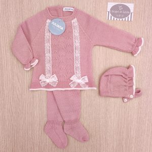 Completino Juliana – Maquillaje/Blanco Pizzo