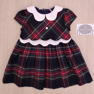 Abito Patachou – Tartan Colletto Smerlato