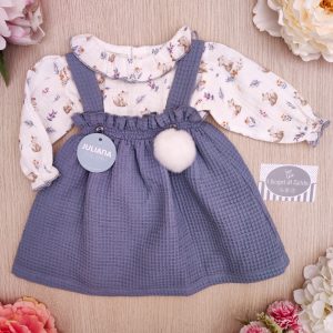 Abito smanicato + camicia Juliana – Azul Nube – Volpi