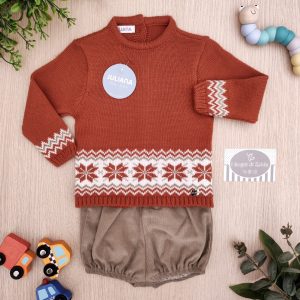 Completo corto Juliana – Caldera – Velluto a coste