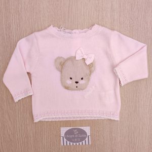 Maglioncino Patachou – Orsetta Rosa