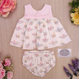 Abito Del Sur – Rosa Carrozzine con copripannolino