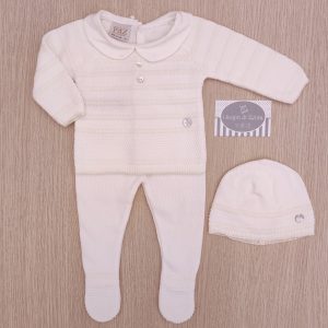 Completino nascita Paz Rodriguez – Cream/Beige