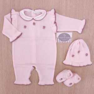 Tutina nascita Primodì Bebè – Rosa Chiaro/Quarzo