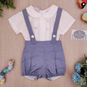 Completo Paz Rodriguez – Bianco Azzurro Polvere