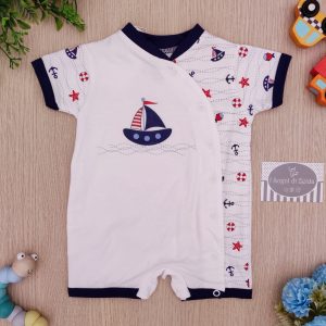 Pagliaccetto FS Baby – Rosso/Blu Mare Barchetta