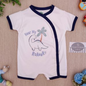 Pagliaccetto FS Baby – Bianco/Blu Dinosauro