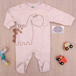 Tutina FS Baby – Beige Dinosauro