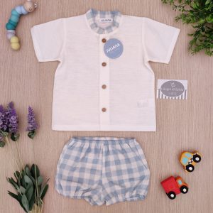 Completo corto Juliana – Quadri Verde Agua