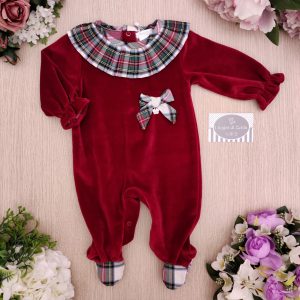 Tutina Deolinda – Bordeaux Colletto Tartan (F)