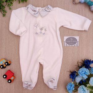 Tutina Deolinda – Bianco Cavalluccio Cielo