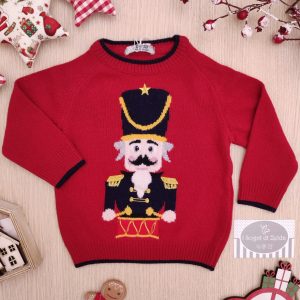 Maglione Dr. Kid – Rosso Schiaccianoci