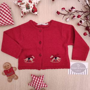 Cardigan Patachou – Rosso Cavallucci Bimba