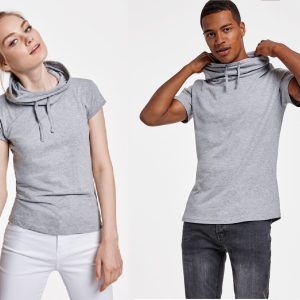 T-shirt unisex collo alto