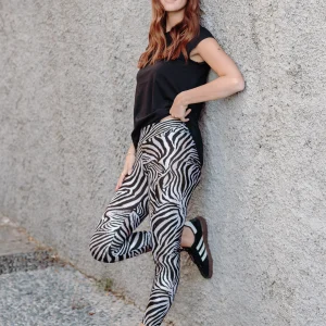 Leggins Animalier Zebrato
