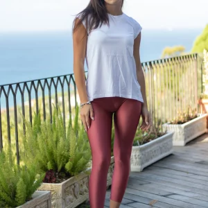 Leggins tinta unita rosa Kenya