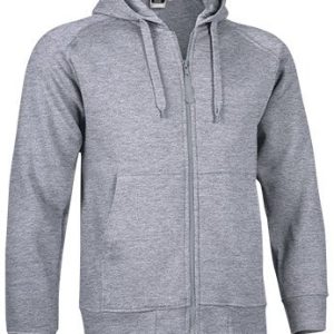 Felpa zip e cappuccio