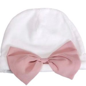 Cappellino Bianco Ciniglia Il Corredino