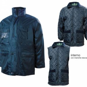 Parka impermeabile 3 in 1