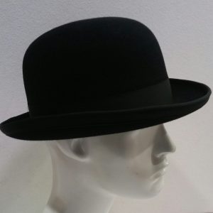 BOMBETTA IN FELTRO LAPIN NERO BLACK Made in Italy