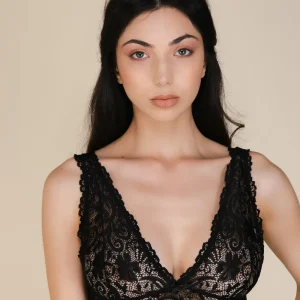 Bralette sfoderata in pizzo