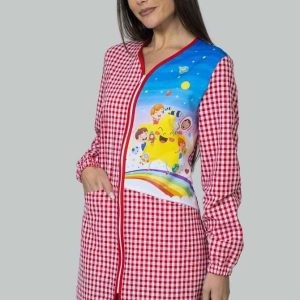 Camice Quadretti rosso Stella