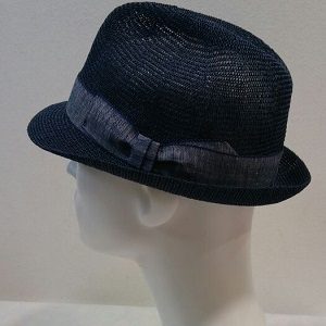 CAPPELLO UOMO TRILBY ESTIVO FORMA BORSALINO made in Italy