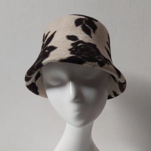 CAPPELLO CLOCHE DONNA IN FELTRO LAPIN  MADE IN ITALY