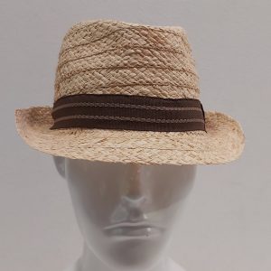 CAPPELLO PAGLIA TRILBY TESA STRETTA MADE IN ITALY
