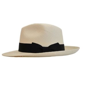 CAPPELLO PANAMA GENUINE HAT ORIGINALE PAGLIA ECUADOR tesa larga MADE IN ITALY