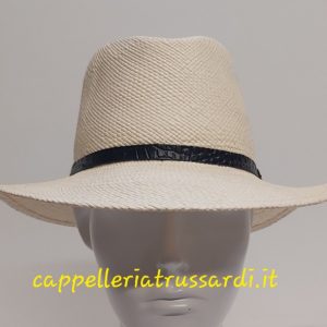 CAPPELLO PANAMA casual GENUINE HAT ORIGINALE PAGLIA ECUADOR MISURA 57/58