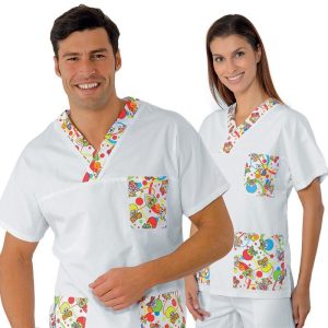 Casacca Isacco Unisex collo a v smile