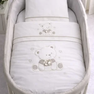 Coordinato Culla Orsacchiotto 5 PEZZI Neonato Made in Italy