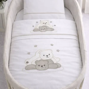 Coordinato Culla Orsetti con Nuvola 5 PEZZI Neonato Made in Italy