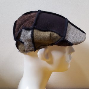 COPPOLA BERRETTO INVERNALE PATCHWORK MADE IN ITALY misura 60